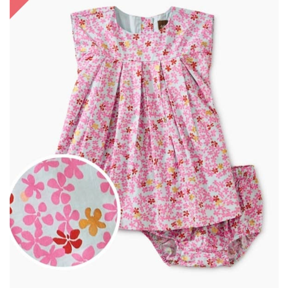 Tea Collection Ditsy‎ Pleated Dress